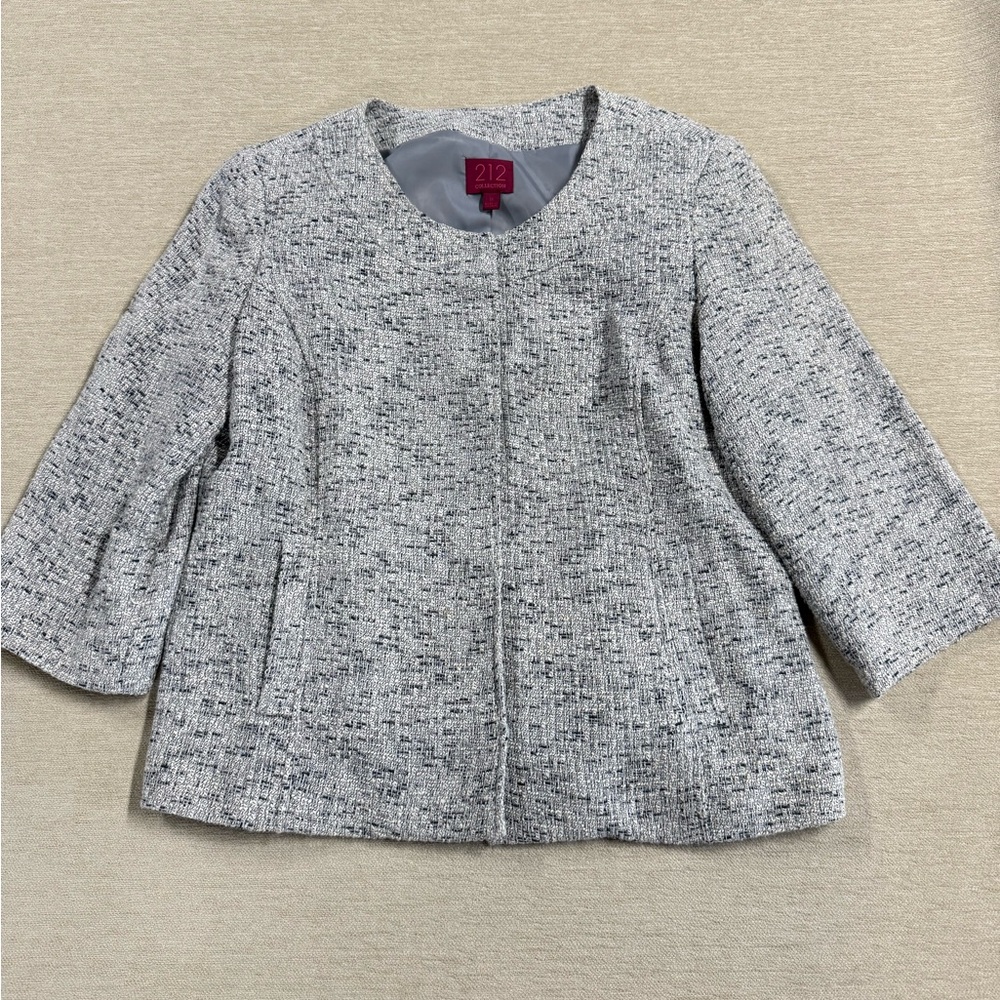 212 Collection Gray Women's Blazer